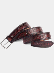 Leather Men's Belt Model 9192