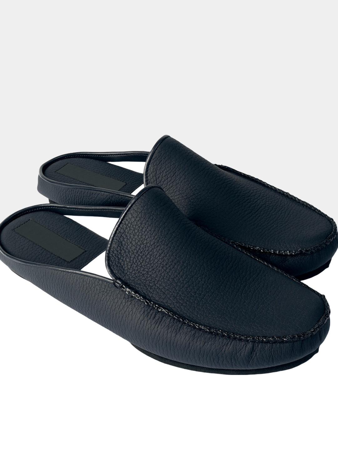 Men's slippers Model 1201 Cowhide Leather