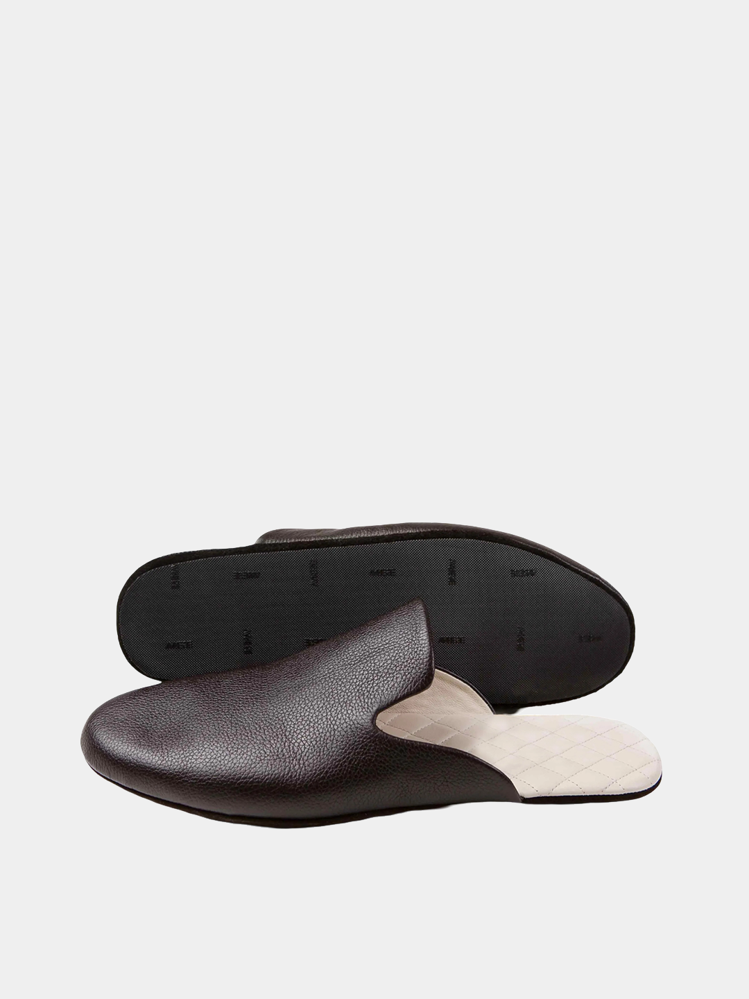 Men's slippers Model 1214 Flotar Leather