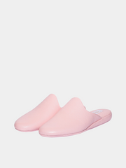 Women's pink slippers Model 1101  Flotar Leather