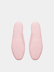 Women's pink slippers Model 1101  Flotar Leather
