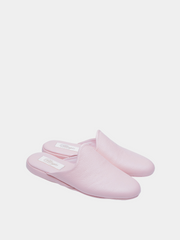 Women's pink slippers Model 1101  Flotar Leather