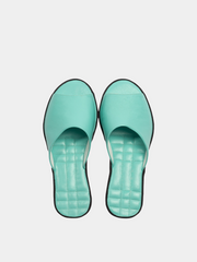 Women's mint slippers Model 1119 Nappa Leather